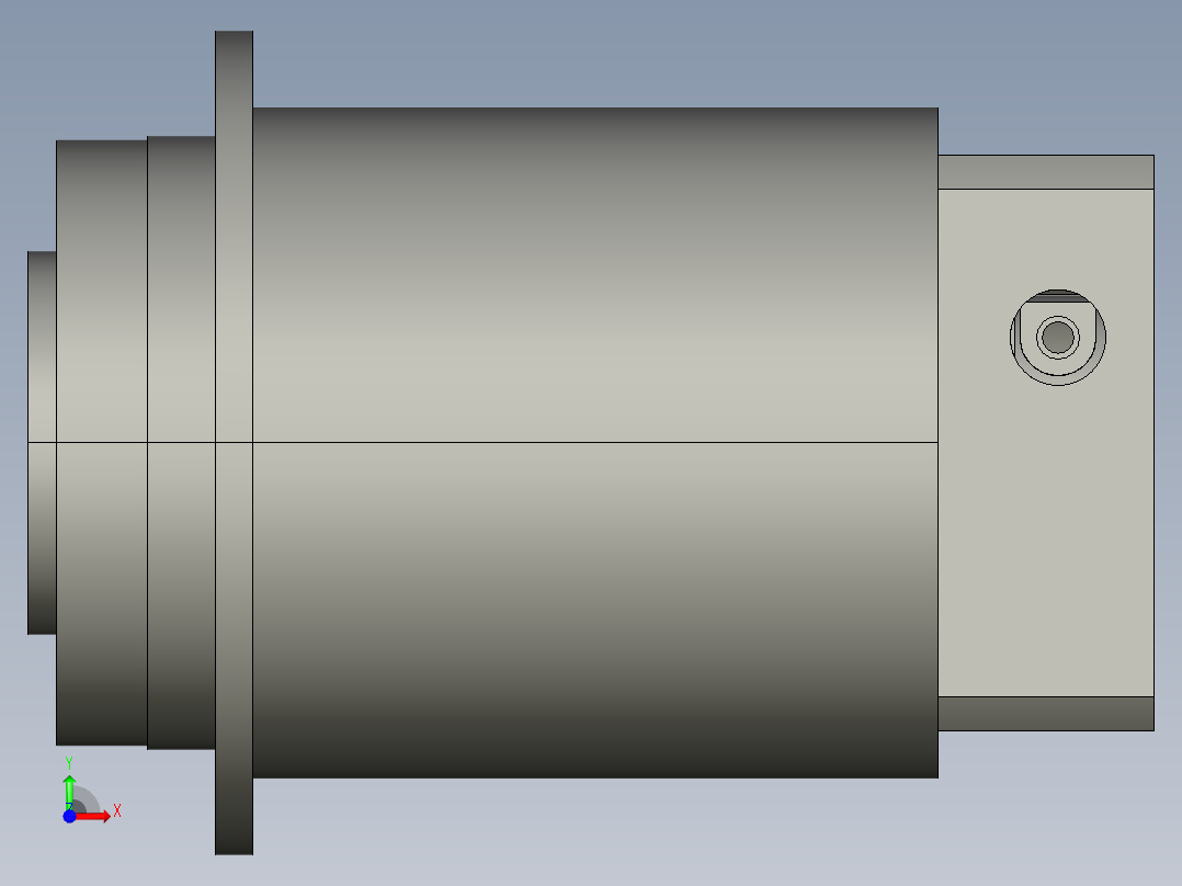 斜齿PHF060-L2 8-30-45-M3.STEP前视图