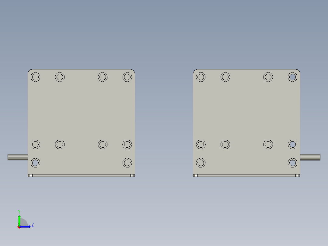 基恩士IB-30_kc图纸模型左视图