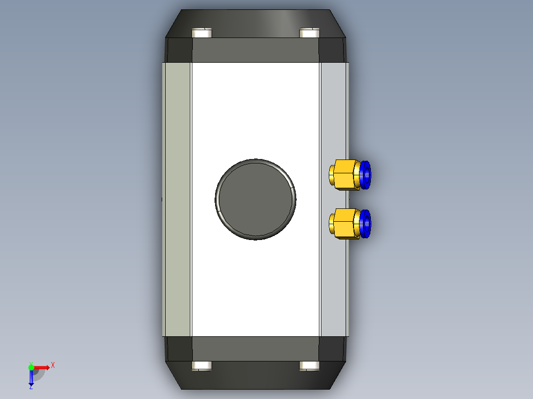 阀门模型-DN80____俯视图