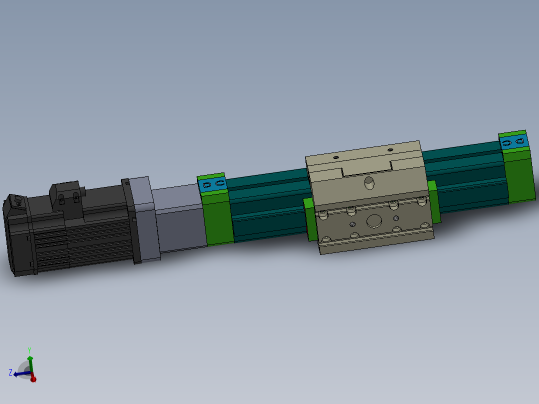 丝杆式模组DC45-SP-EG（100-1000mm）