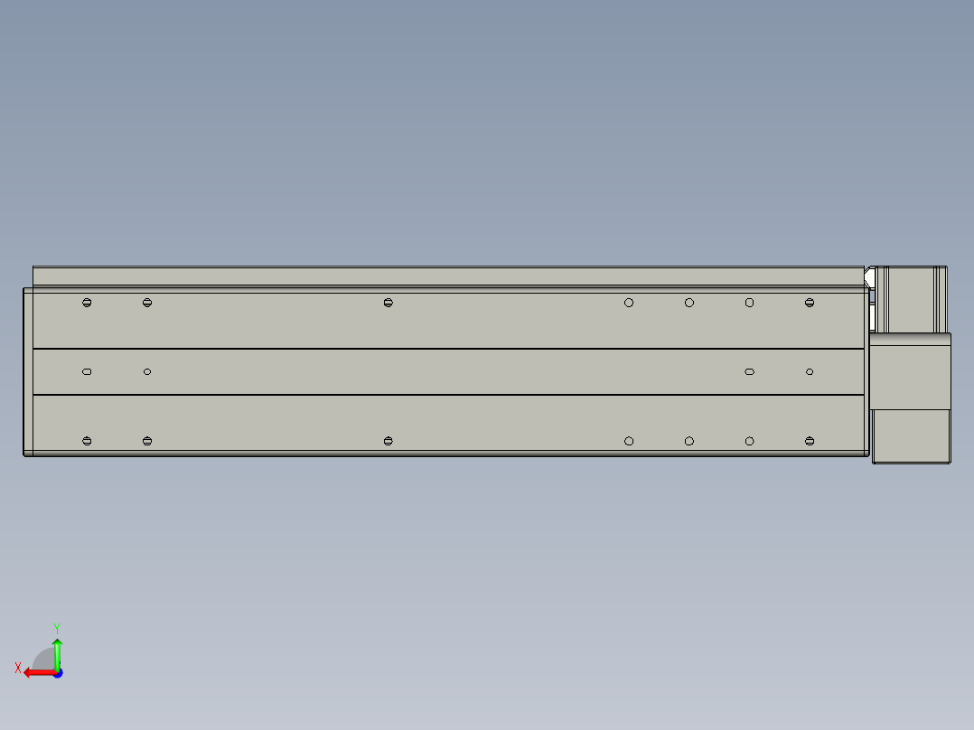 威洛博VBF14-S400-BLU后视图