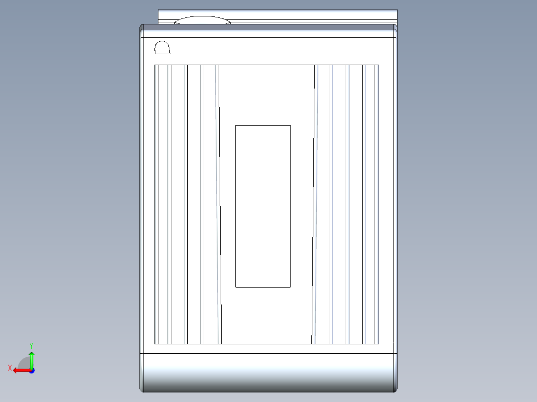 涡轮 叶片 涡扇 (41)后视图