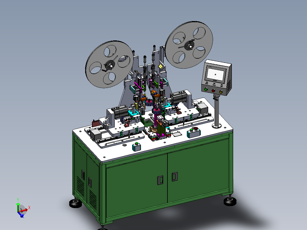 电机转子插片机sw18可编辑