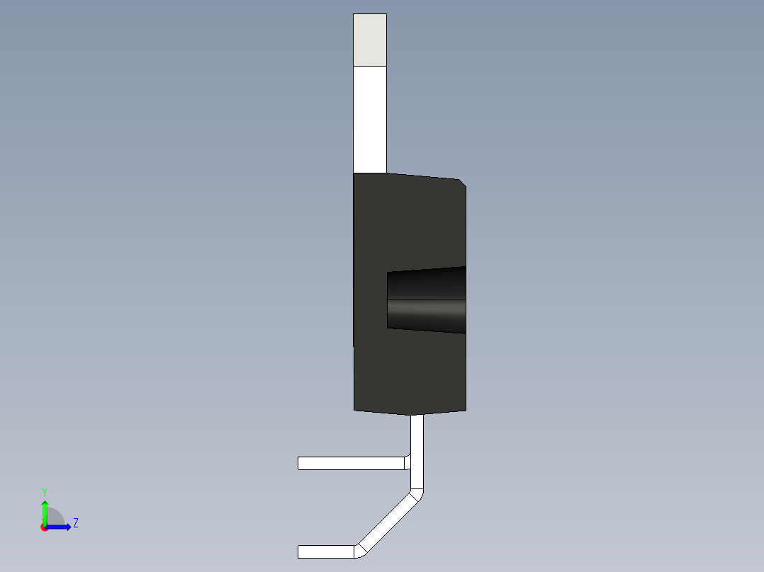 multiwatt-ST 封装-MULTIWATT-11_Min_LHorizontal_rev1.0.rar左视图