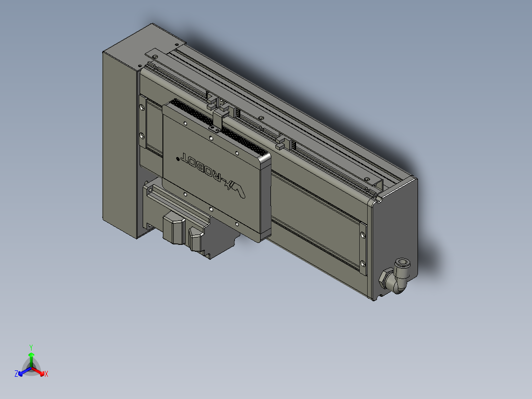 威洛博VC14-S100-BL-P40正等轴测图