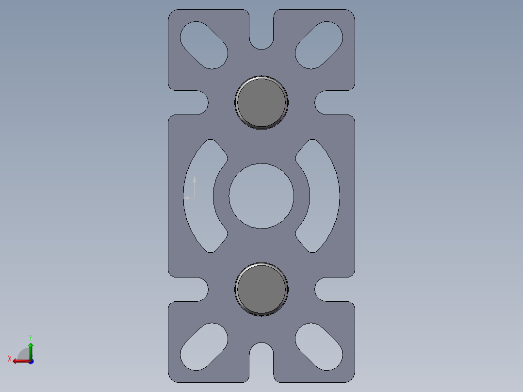 铝型材及其附件5.32.50.50100.M20后视图