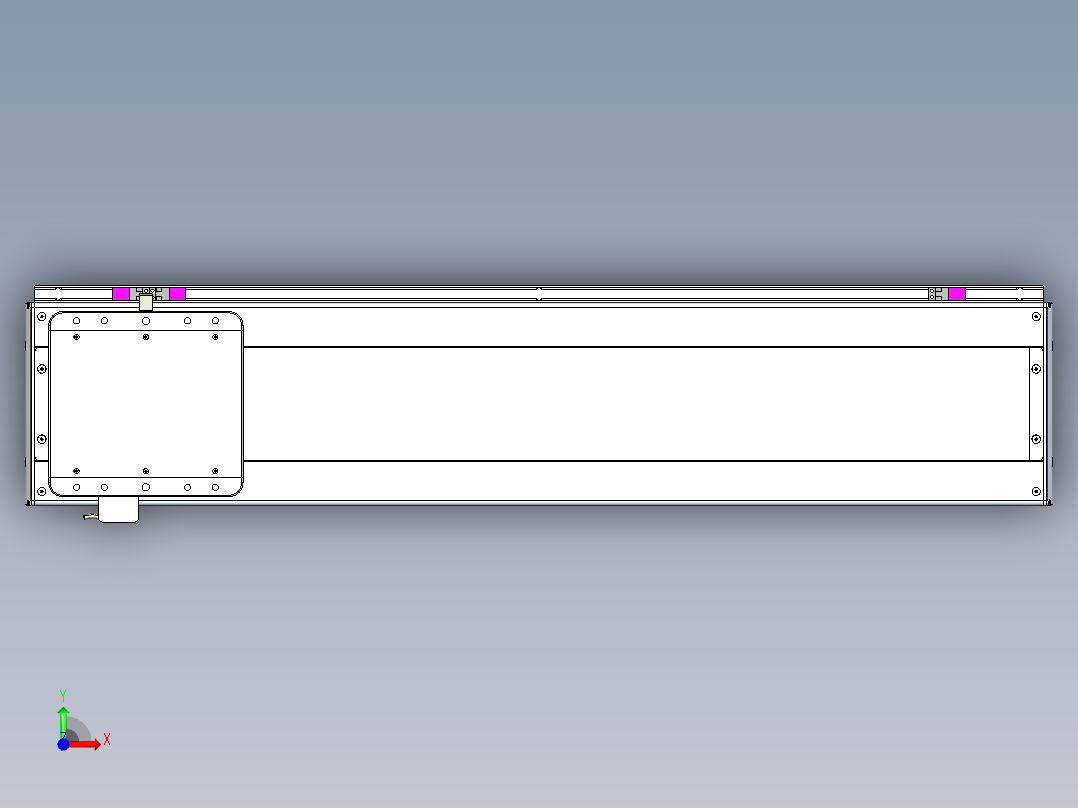 威洛博LC系列3d模型模组LC22H2Y-S850前视图