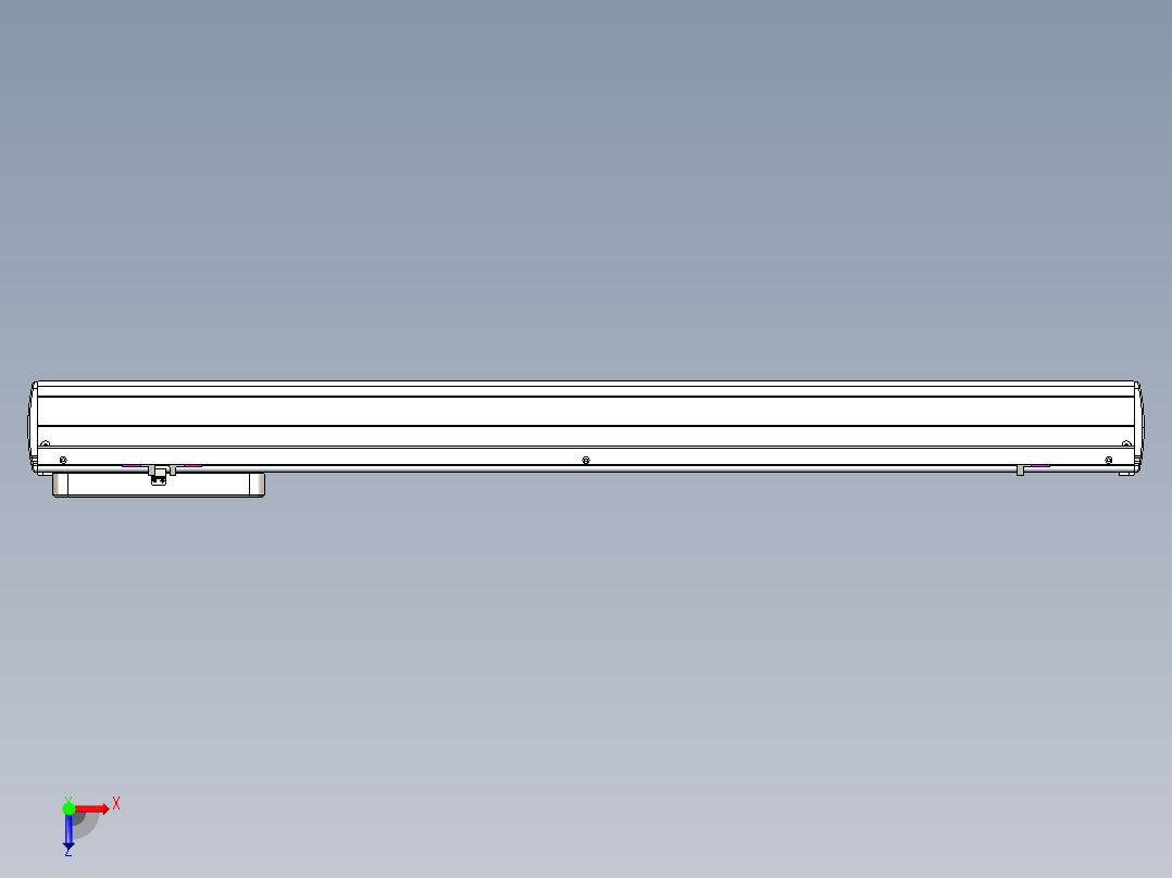 威洛博LC系列3d模型模组LC22H2Y-S850俯视图