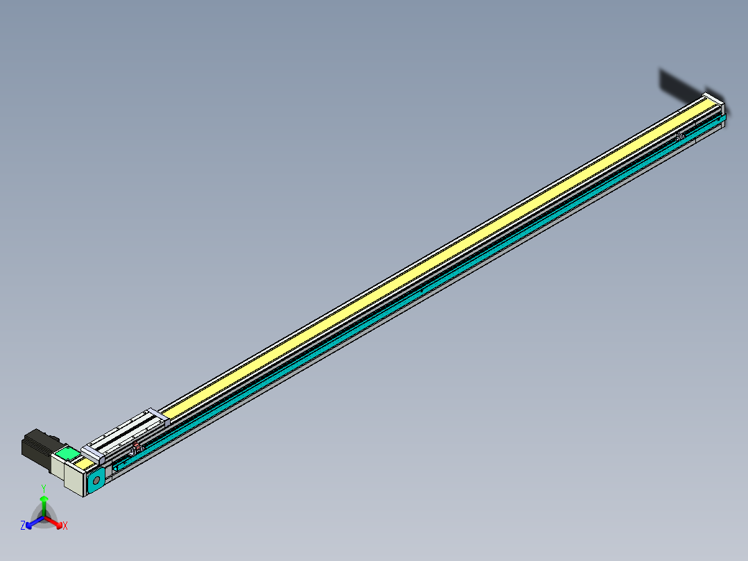 欧规系列-LB6-L130-C-S1800-BR-P40-D3正等轴测图