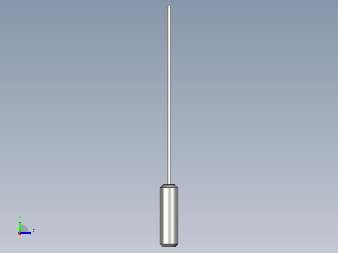 基恩士FU-79core_kc图纸模型左视图