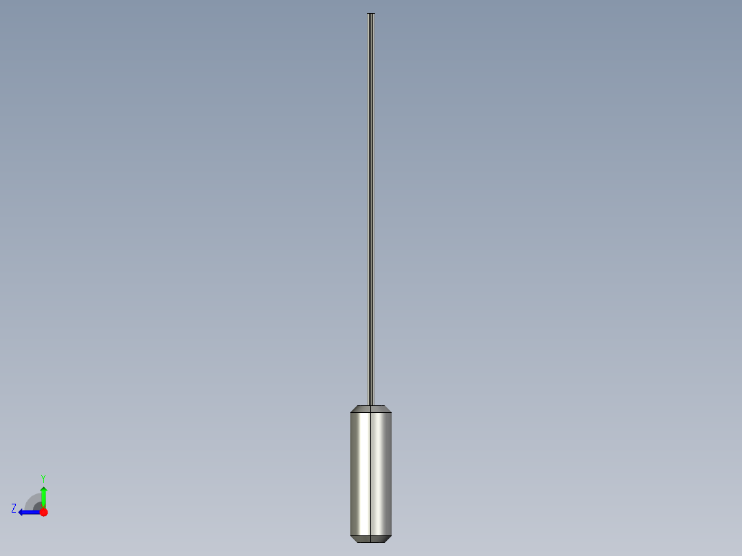 基恩士FU-79core_kc图纸模型右视图