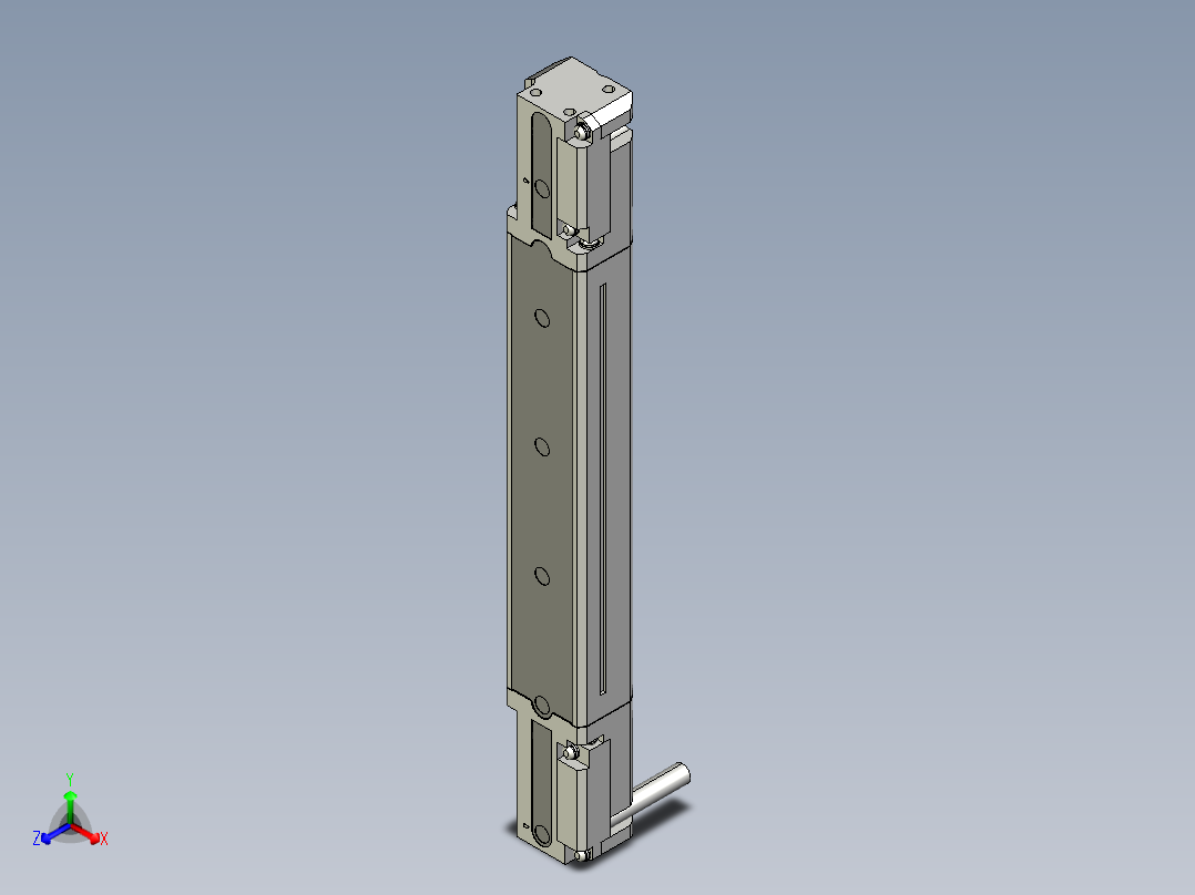 基恩士SL-V06L_T_kc图纸模型正等轴测图