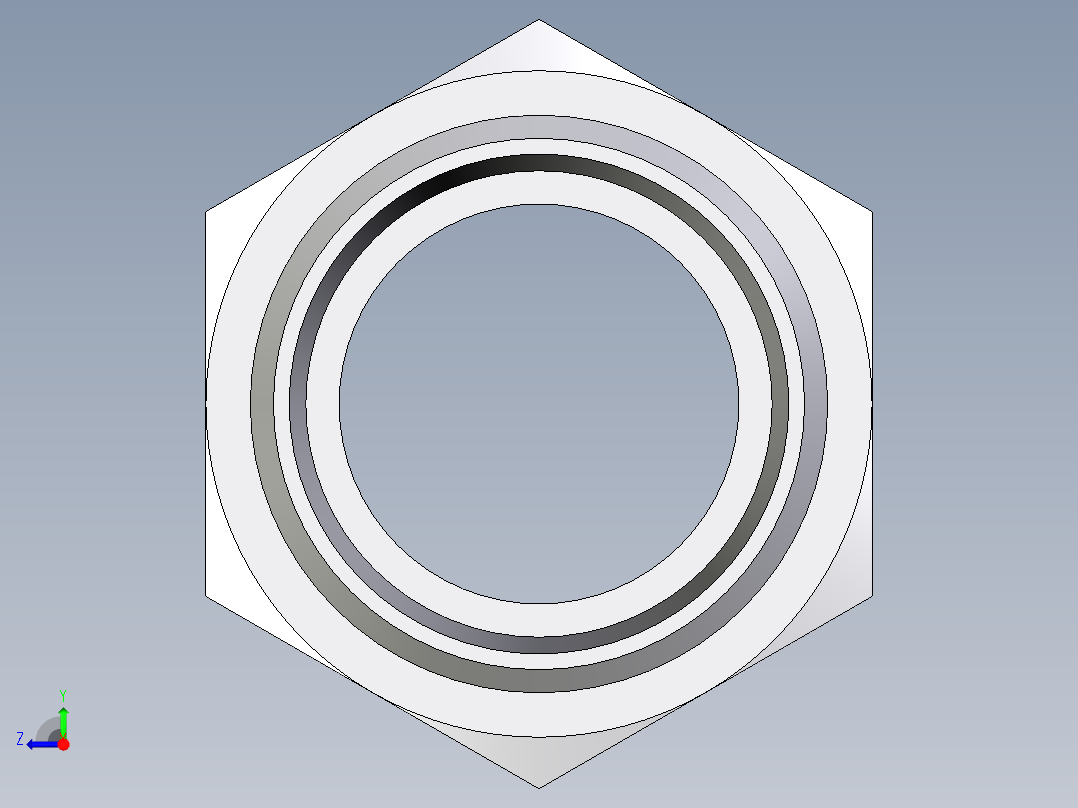 卡套式工业通用硬管接头EO_Swivel_connector_GAI42LMCFX右视图