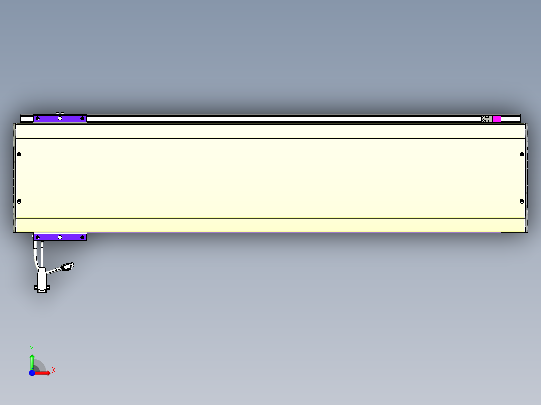 威洛博VL系列3d模型模组VL22H1Y-S850前视图