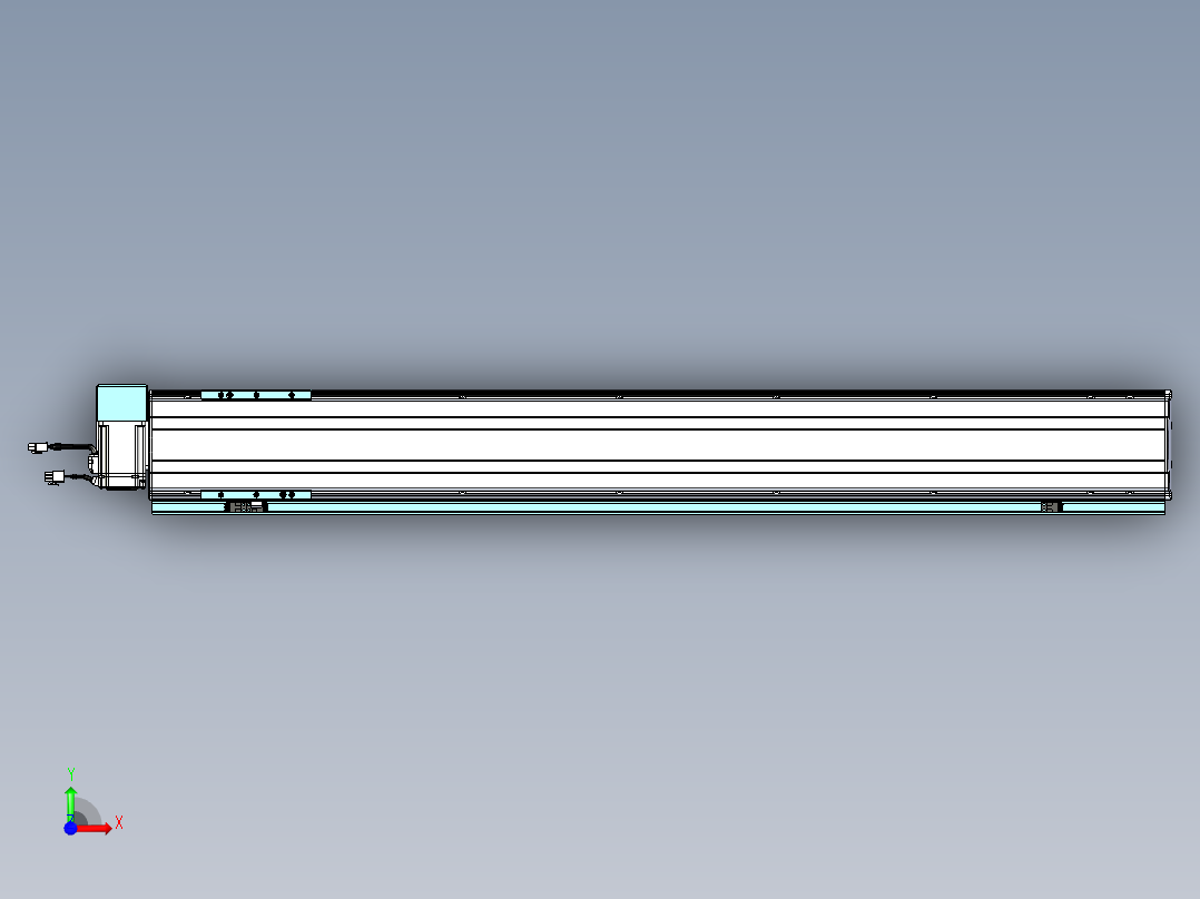 威洛博VBF同步带传动一般环境VBF14-L45-S1000-BRU-ZP40-C3前视图
