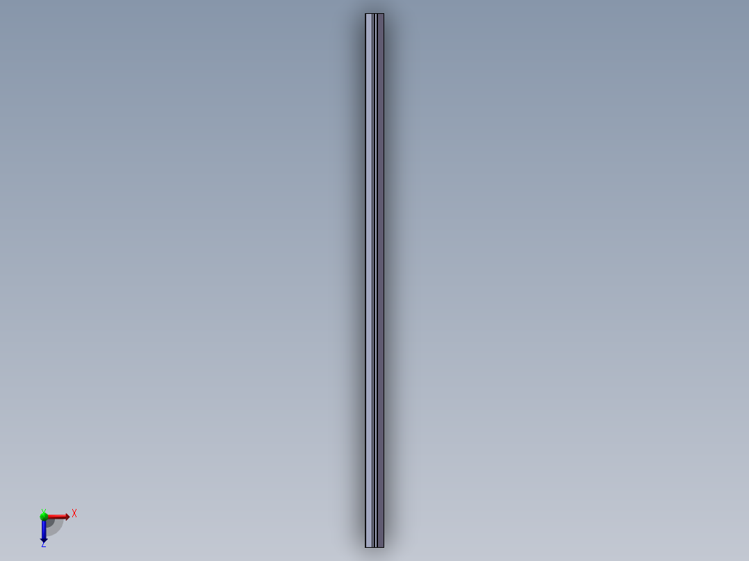 铝型材及其附件1.21.30.030030.R45俯视图