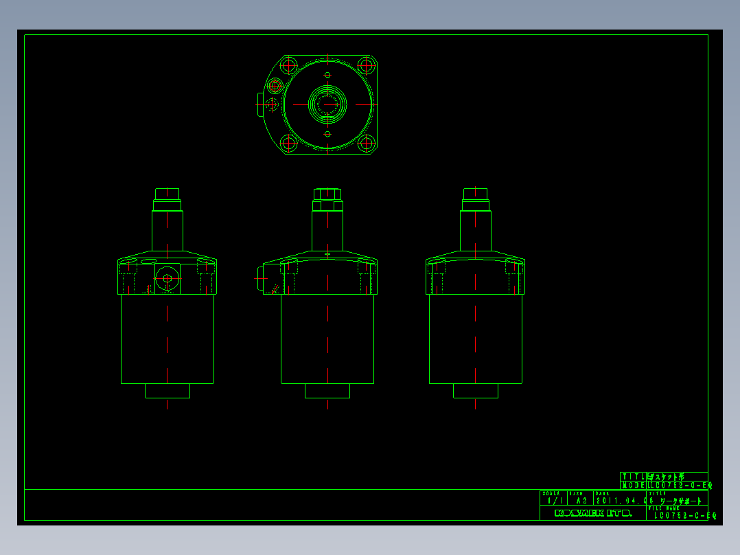 KOSMEKLC0752-C-EQ多系列多零件图纸模型多系列多零件图纸模型