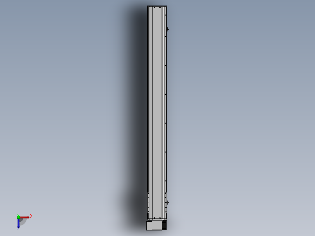 精密模组MT140-L110-1200-LD-M40-C4俯视图