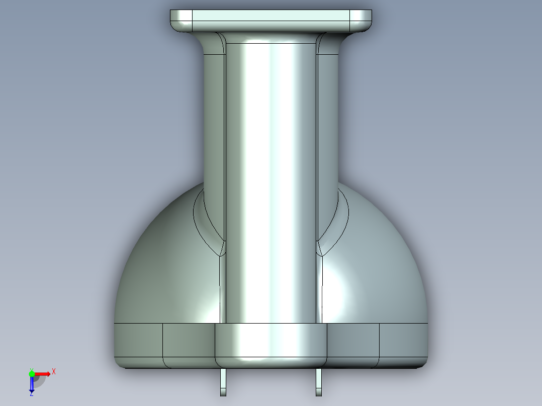 马桶组件俯视图