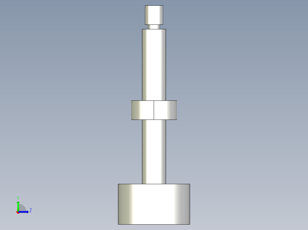 扭力調整螺絲(A型)BJ738-A-3D多系列多零件图纸模型左视图