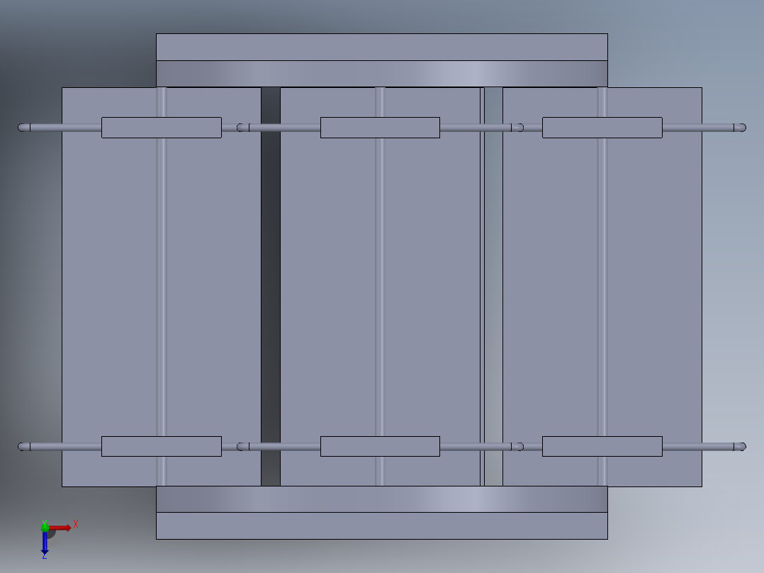 旋转停车概念--sw俯视图