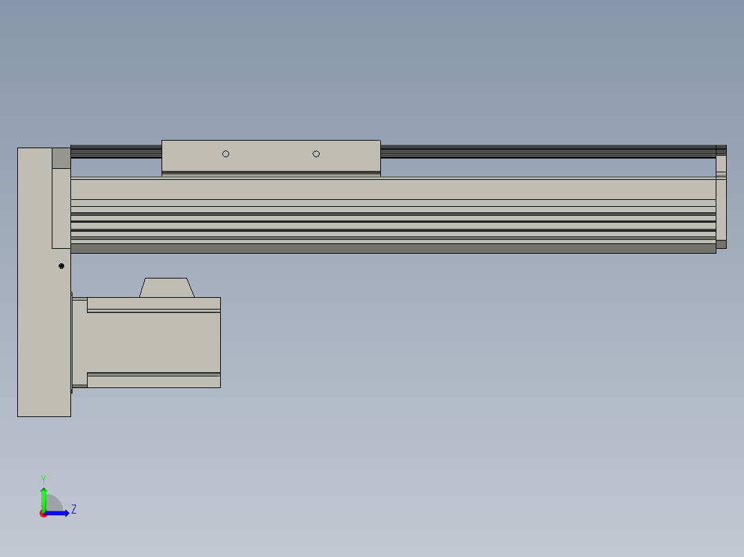 CCTL模组螺杆-TL135-S150-BM左视图