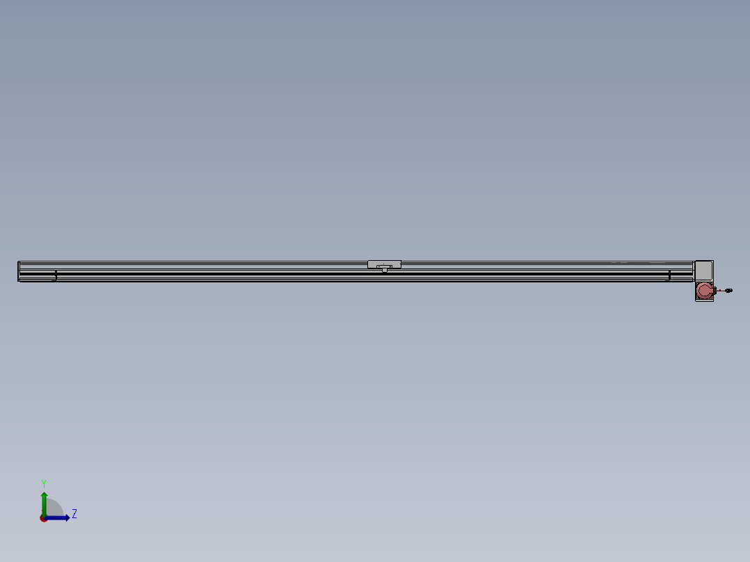 精密模组MT170-L125-2800-RD-M75-C4左视图