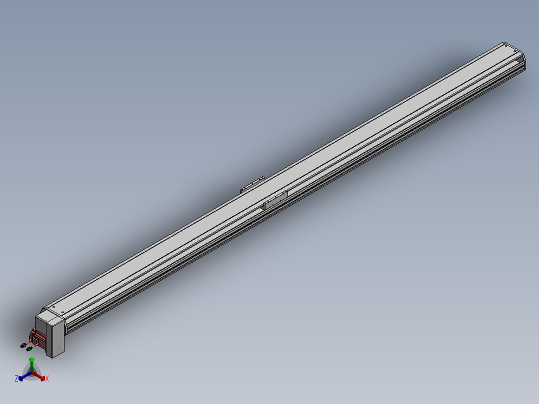 精密模组MT170-L125-2800-RD-M75-C4正等轴测图