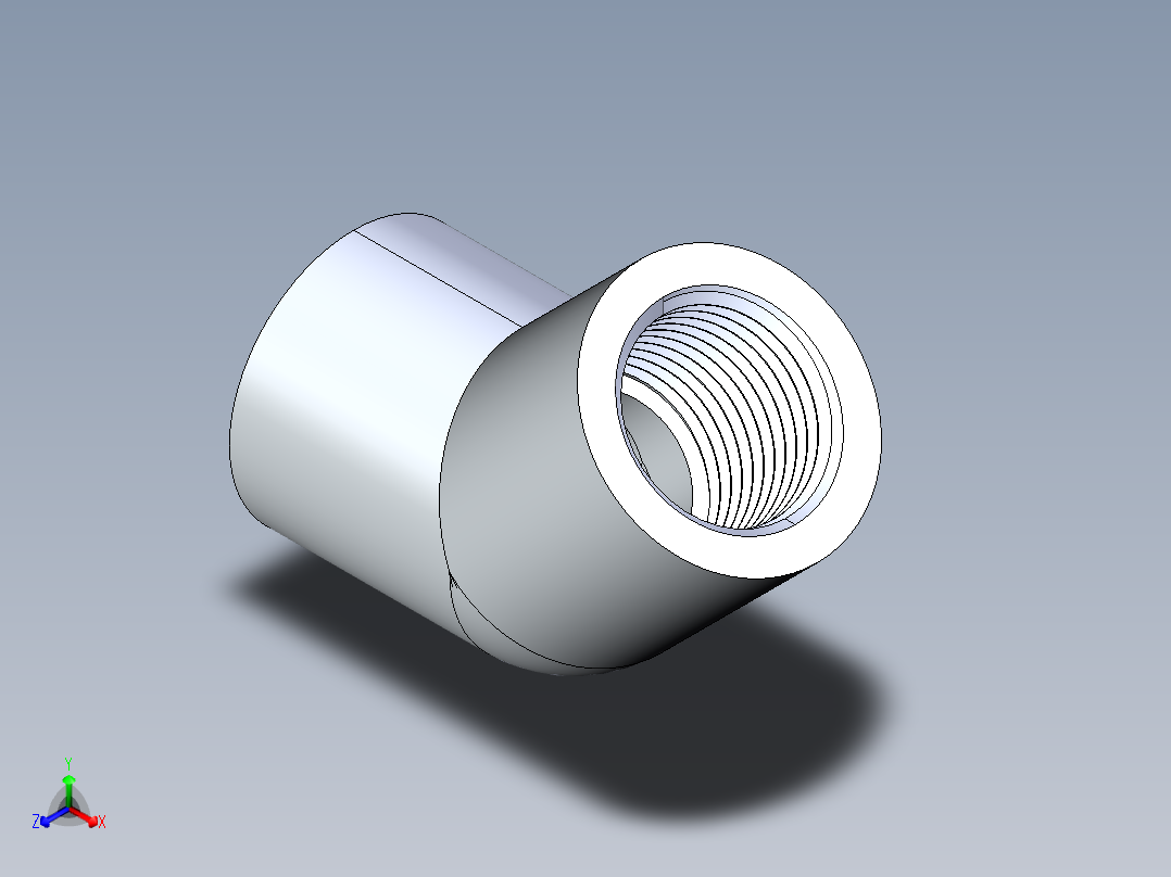 CPVC管件09-Sch80_45Elbow_FPTxFPT_9819-005 _0.5in