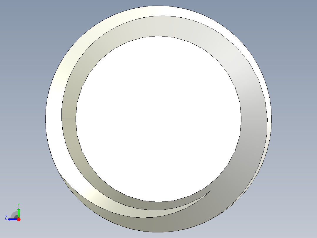 DIN 913-ISO 4026 固定螺钉-M3 L=12.STEP右视图