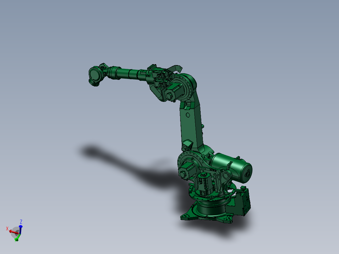 <span style='color: red'>安</span><span style='color: red'>川</span>六轴<span style='color: red'>机器人</span>模型