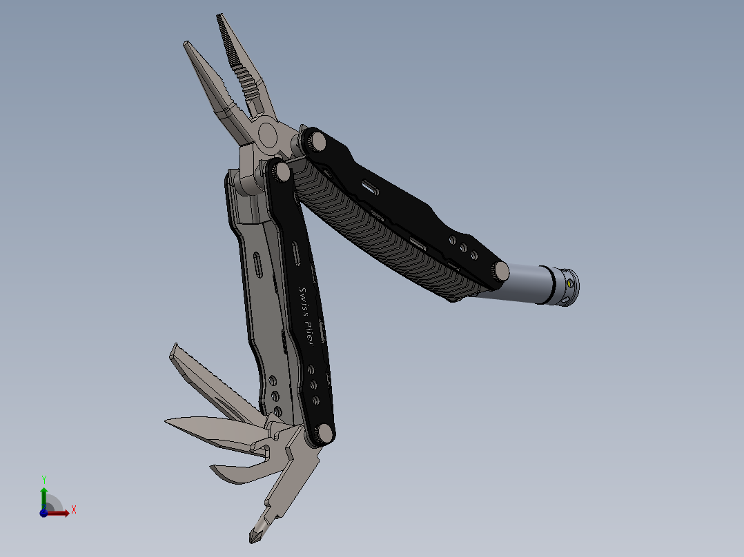 钳子 (35)前视图