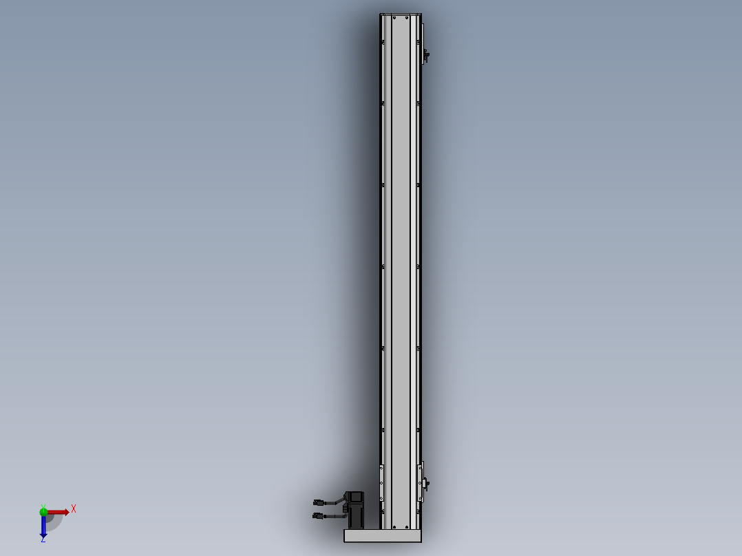 精密模组MY120-T10-1050L-BR-P10B-C4-C俯视图