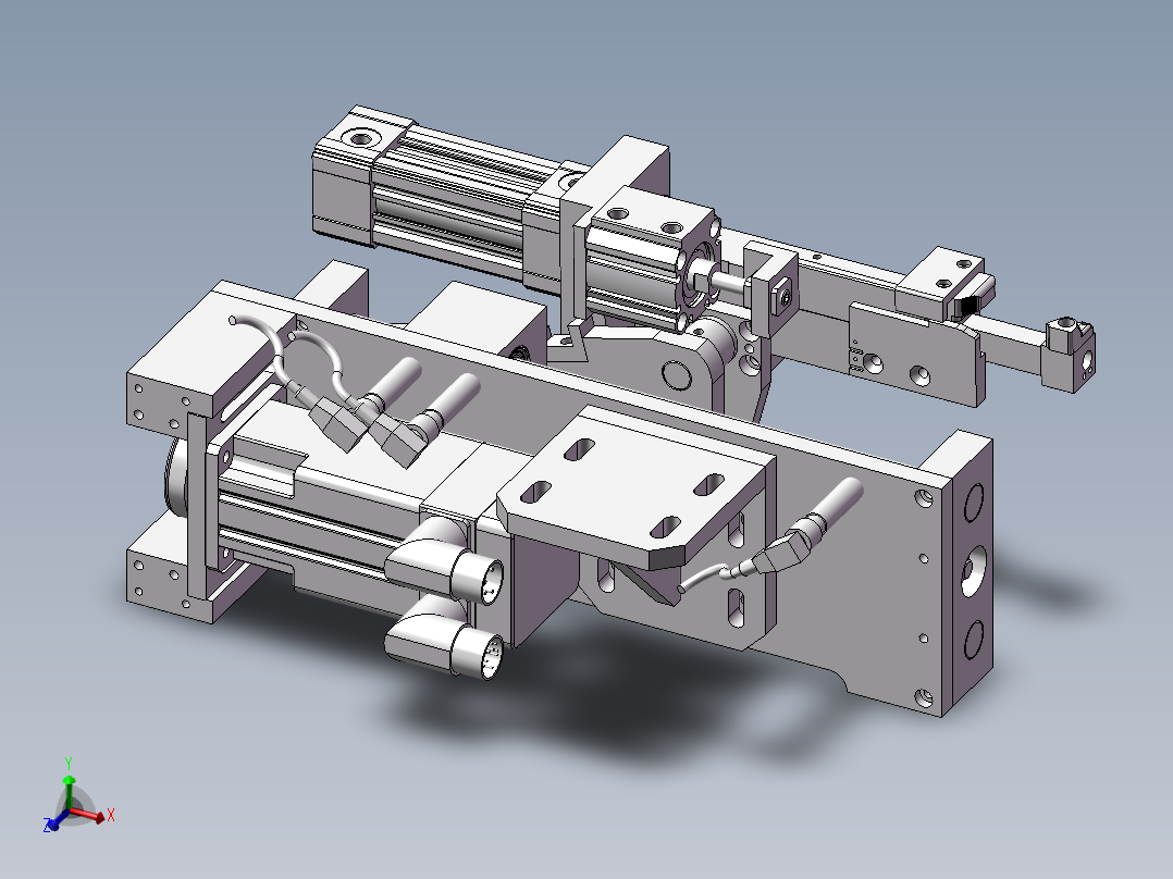 夹装、截止组件总成