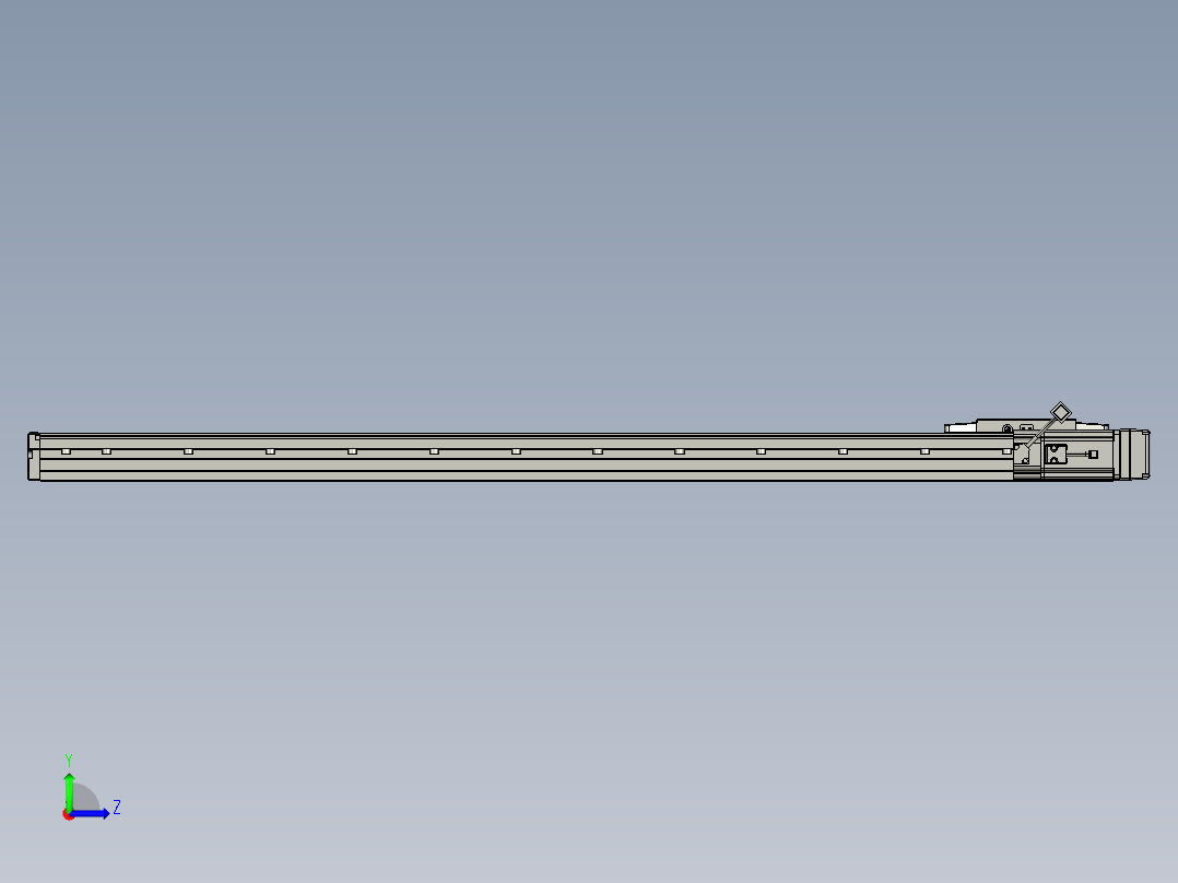 威洛博模组VGTH12-L10-C-S1100-BR-ZT40-C3左视图