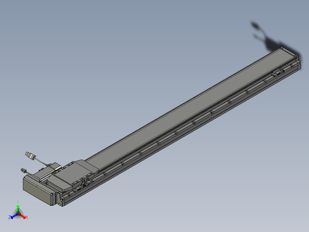 威洛博模组VGTH12-L10-C-S1100-BR-ZT40-C3正等轴测图