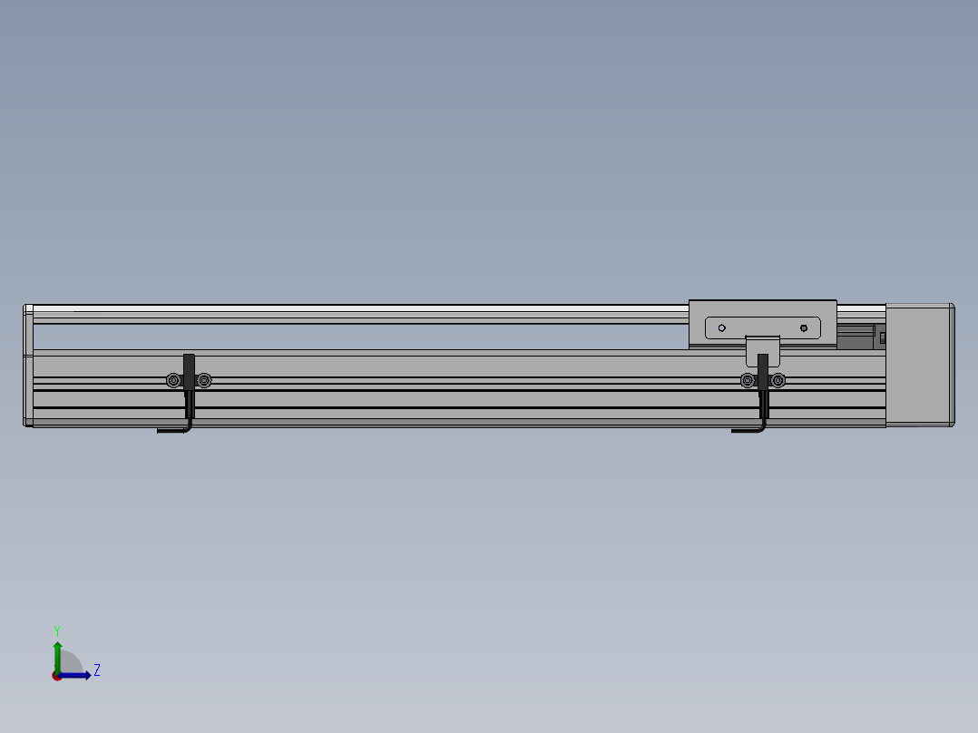 精密模组MY130-T10-350L-BL-P20B-C4-C左视图