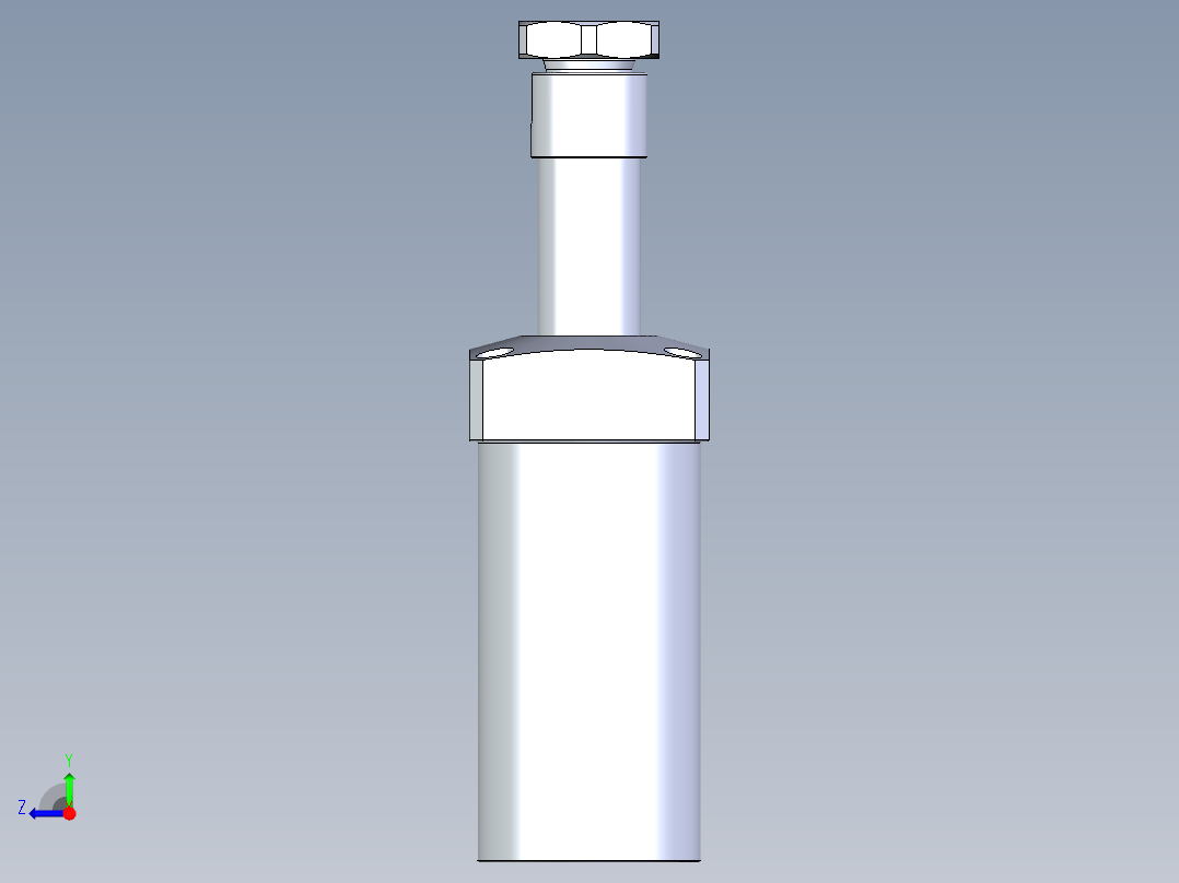 KOSMEKLHA0650-SR-Q35多系列多零件图纸模型右视图