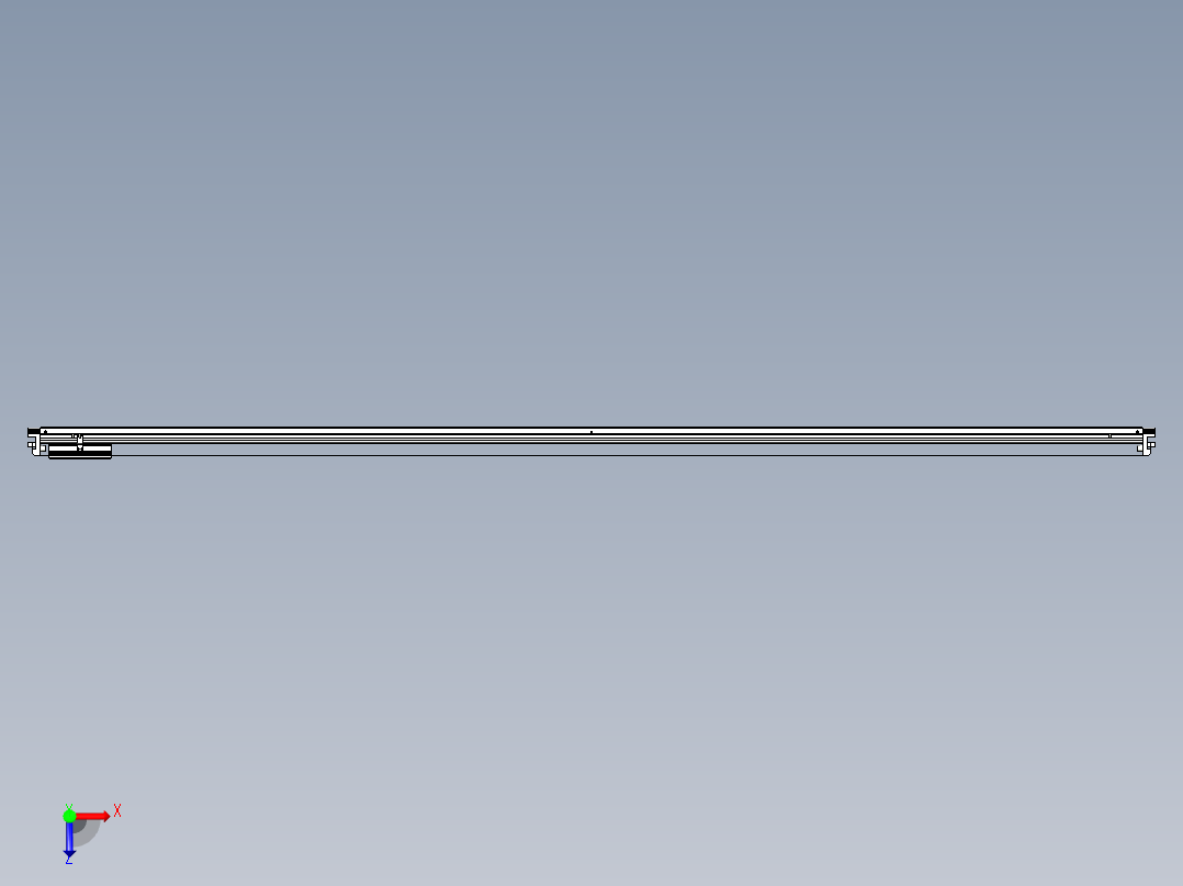 威洛博VL系列3d模型模组VL17E2Y-S2950俯视图