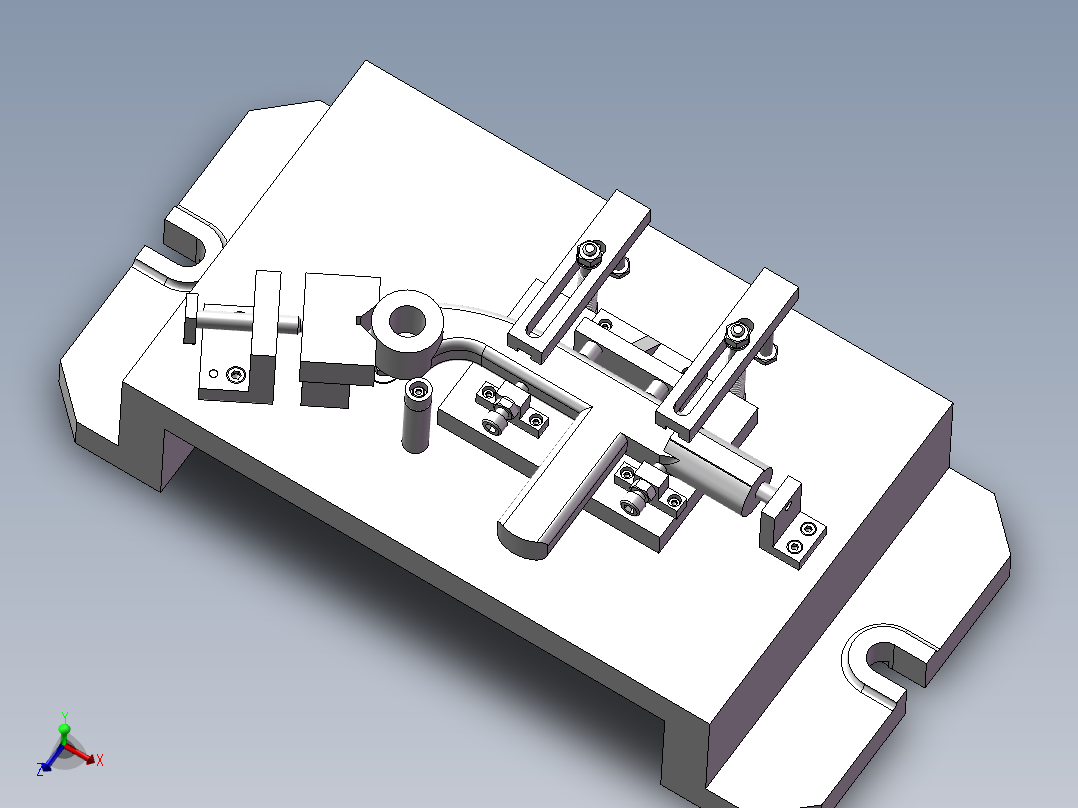 C1318自动车床手柄零件铣32上端面夹具含三维SW+CAD图纸
