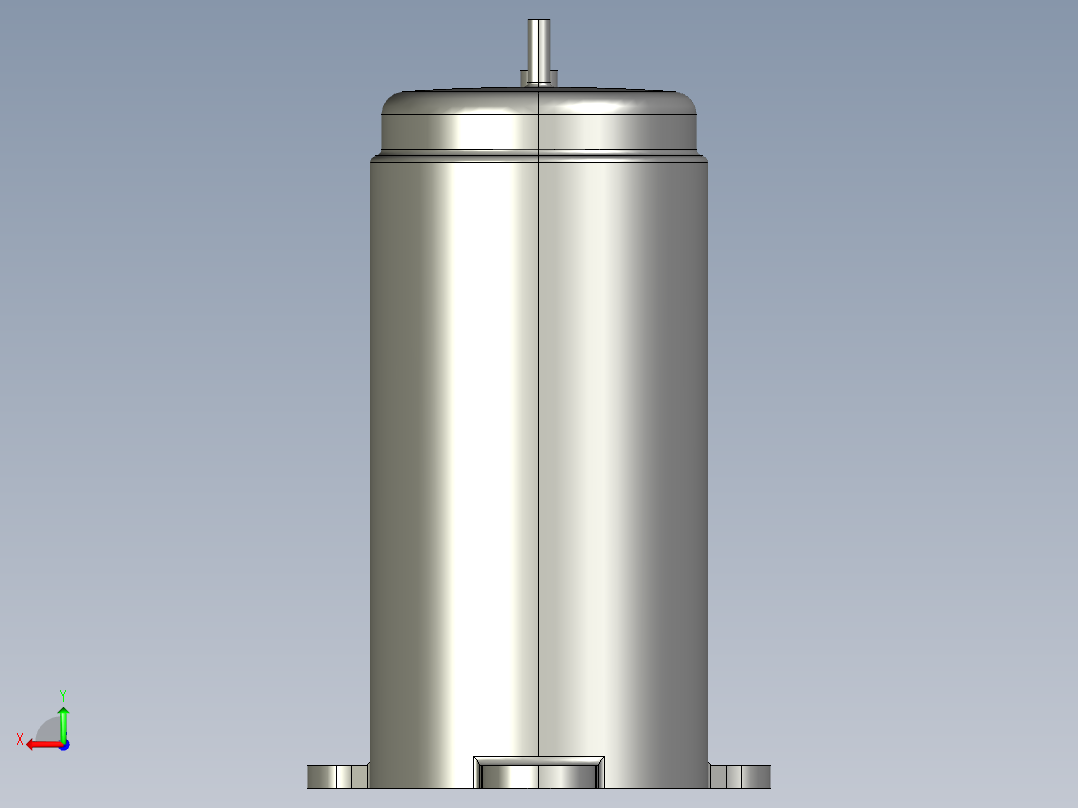 LG 旋转式压缩机--stp后视图