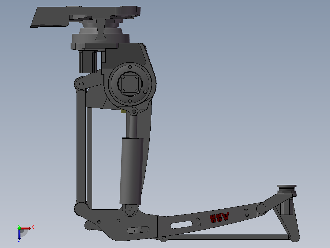 ABB IRB 660俯视图