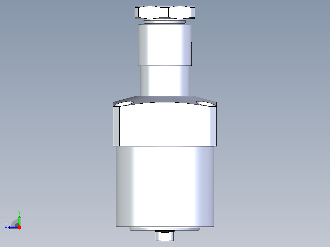 KOSMEKLHA0900-CLD多系列多零件图纸模型右视图