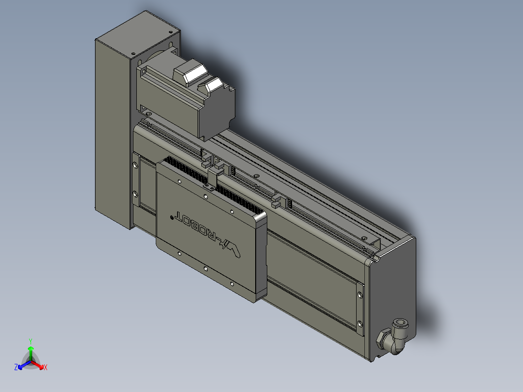 威洛博VC14-S100-BR-P40正等轴测图
