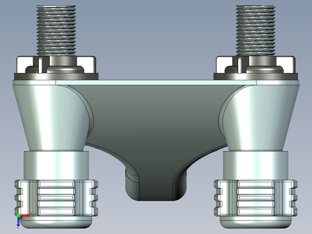 厕所的水龙头俯视图