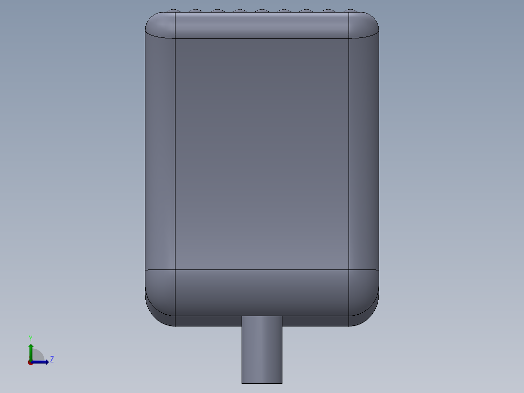 汽车座椅 (23)左视图