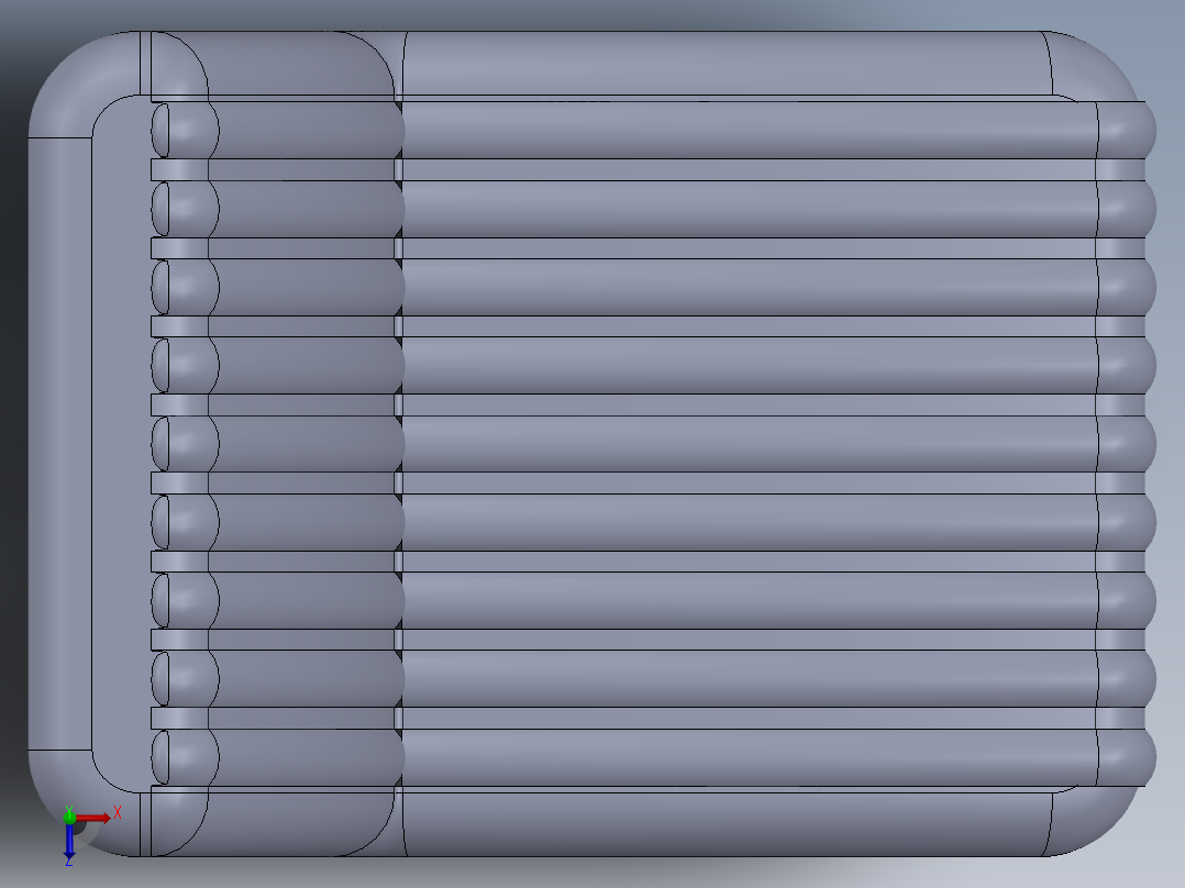 汽车座椅 (23)俯视图