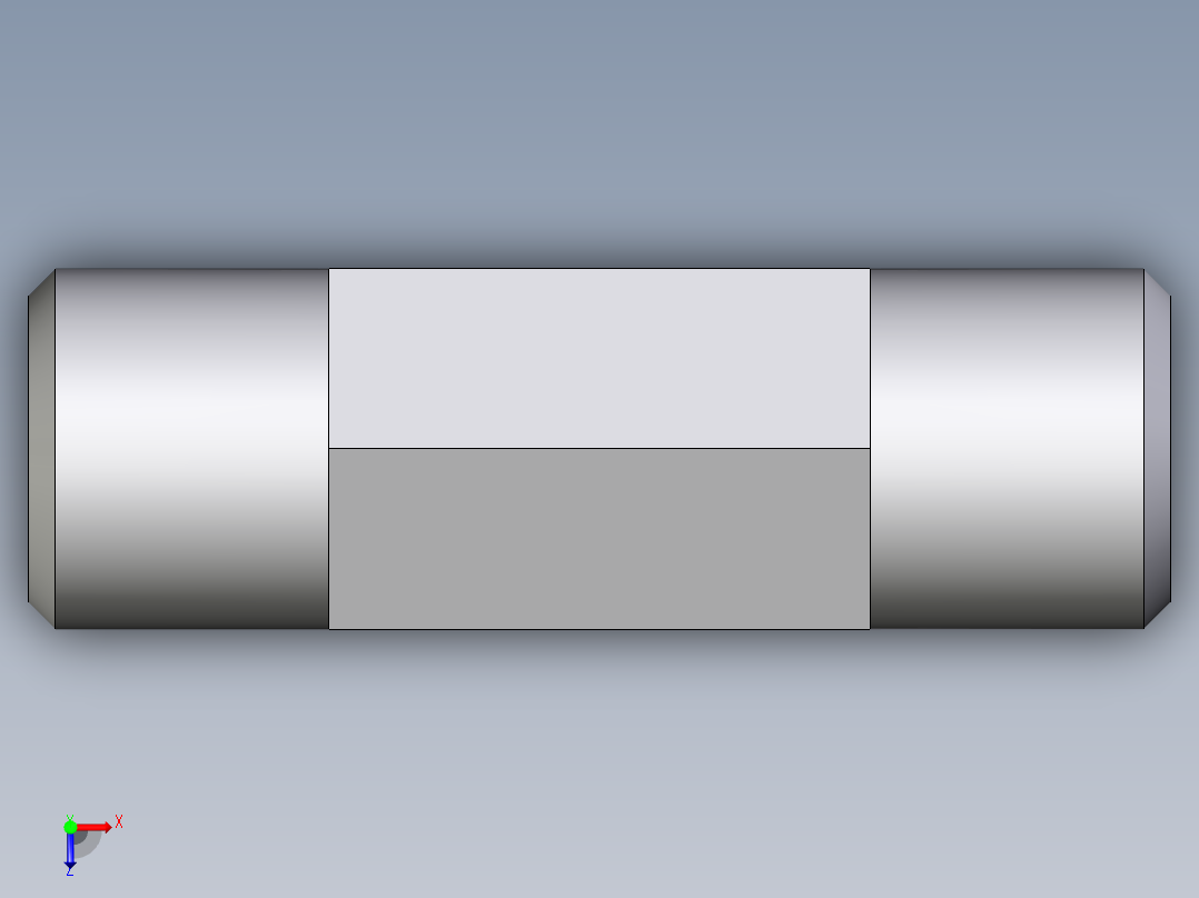 卡套式工业通用硬管接头EO_Male_stud_run_tee_TE06LR71X俯视图