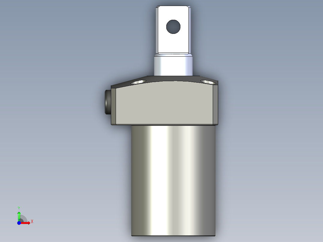 KOSMEKLHS0480-Cx-P多系列多零件图纸模型前视图