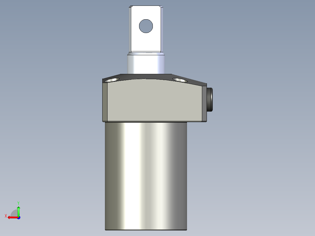 KOSMEKLHS0480-Cx-P多系列多零件图纸模型后视图